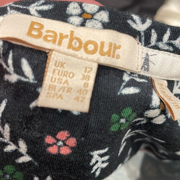 Barbour Cassley Cotten Floral Midi Dress - Picture 10 of 10